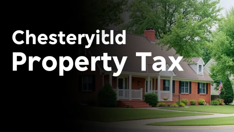 Chesterfield Property Tax